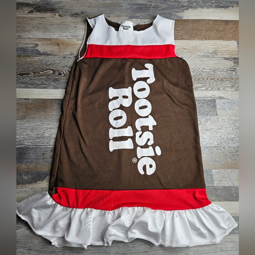HALLOWEEN Tootsie Roll Costume Dress Size Youth 7-10